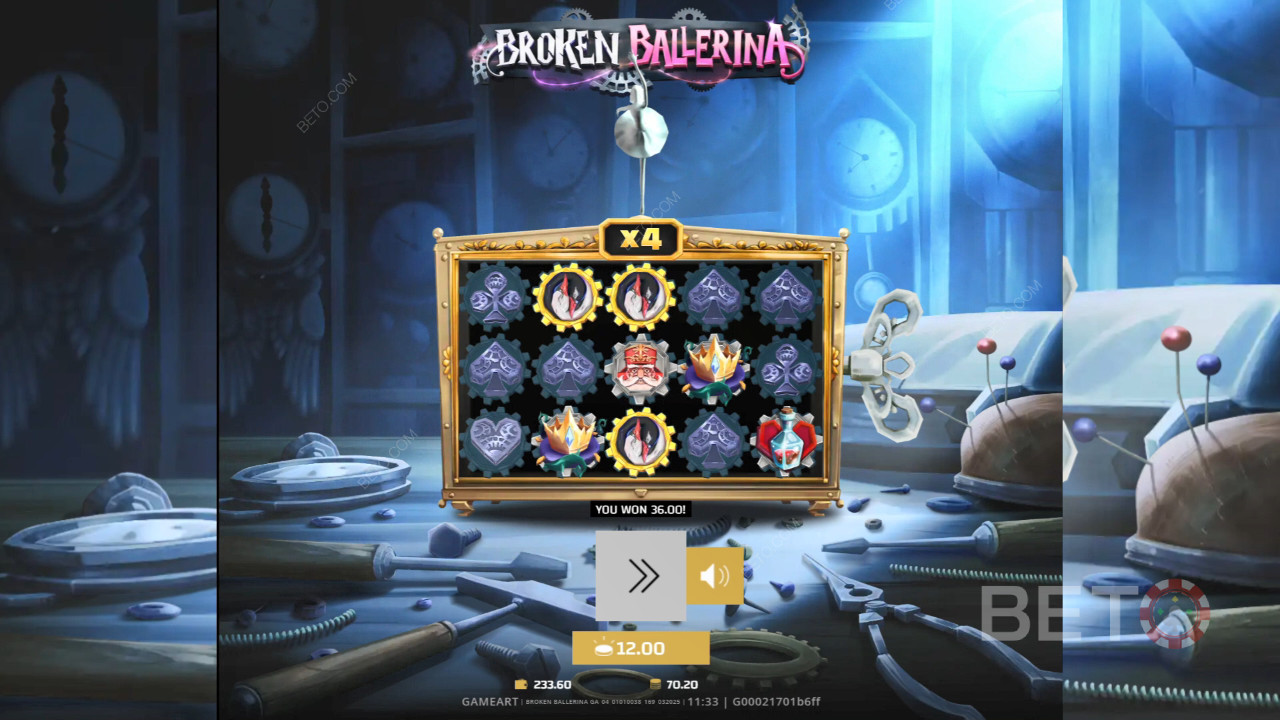Счупена балерина Преглед от BETO Slots