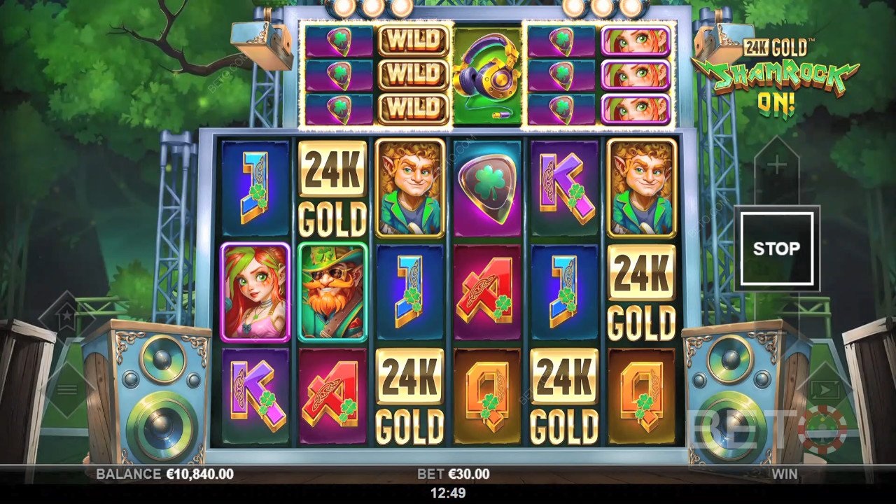 24-каратово злато Shamrock On! Преглед от BETO Slots