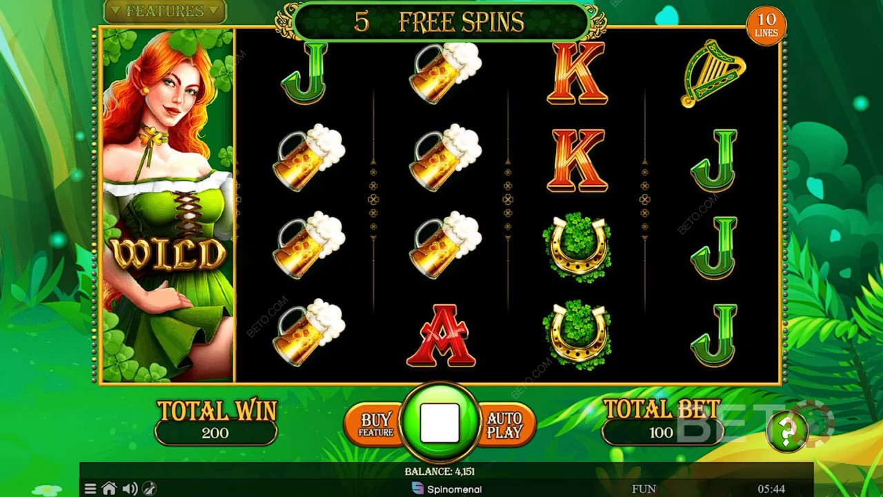 Късметлийка г-жа Патрик Преглед от BETO Slots