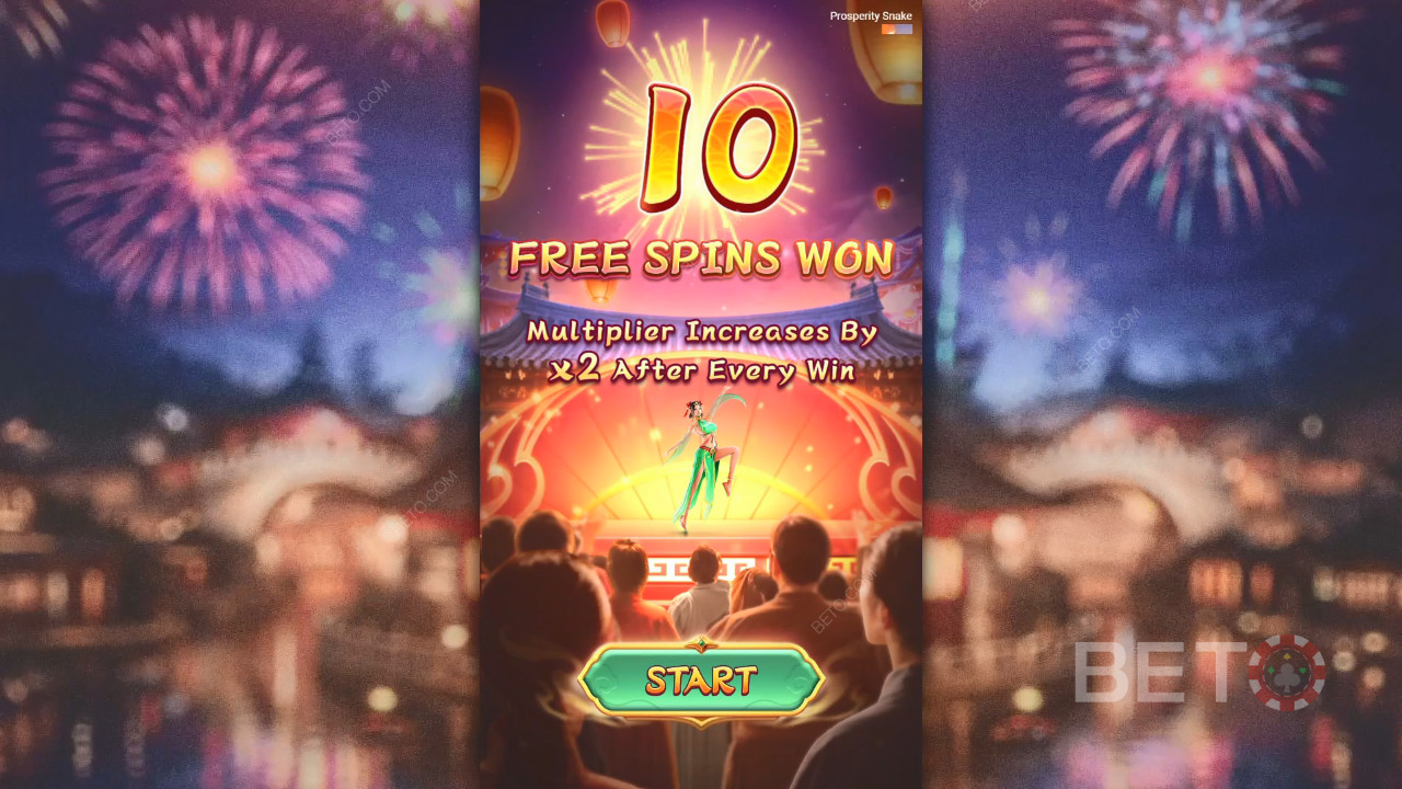 Бонус функции, обяснени в Prosperity Snake от Nextspin