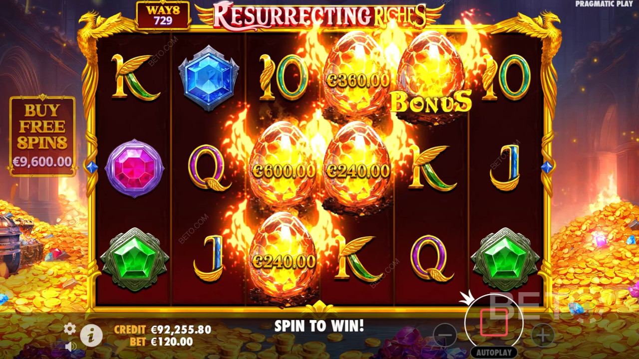 Възкресяване на богатствата Преглед от BETO Slots