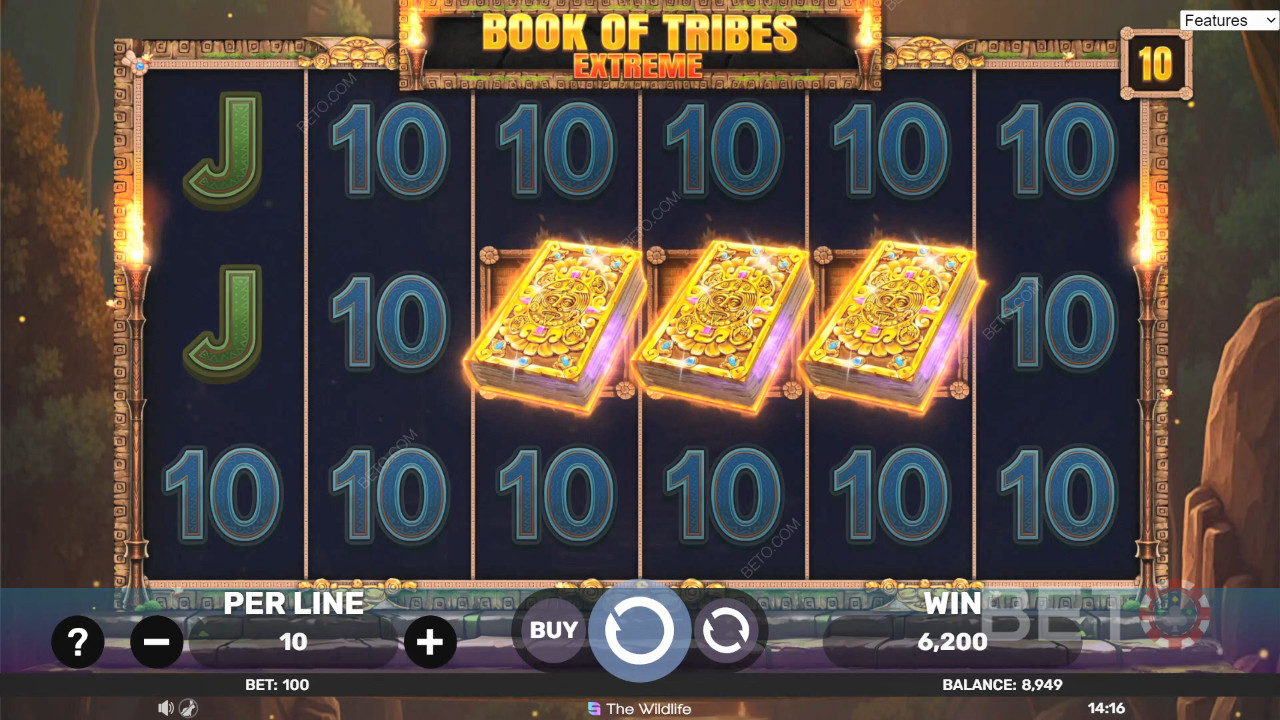 Книгата на племената Extreme Преглед от BETO Slots