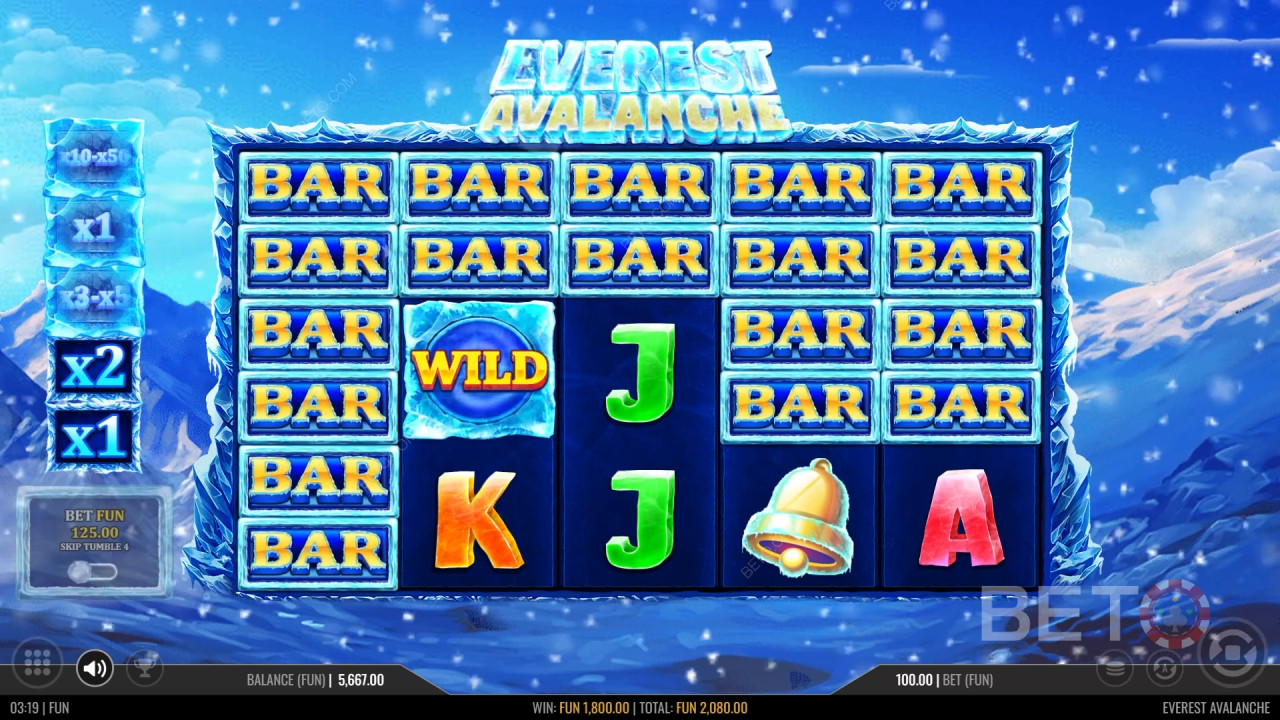 Everest Avalanche Преглед от BETO Slots