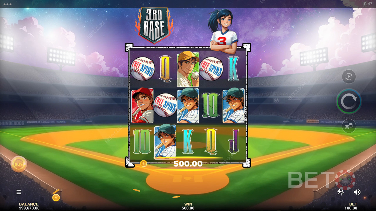 3rd Base Преглед от BETO Slots