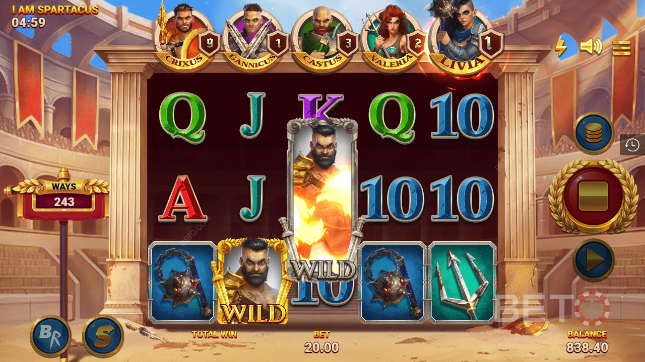 Аз съм Спартак Преглед от BETO Slots