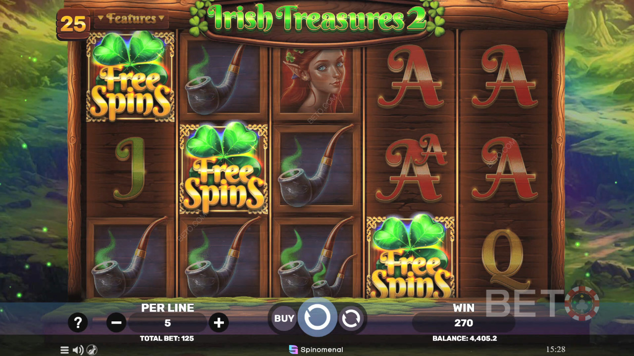 Ирландски съкровища 2 Преглед от BETO Slots