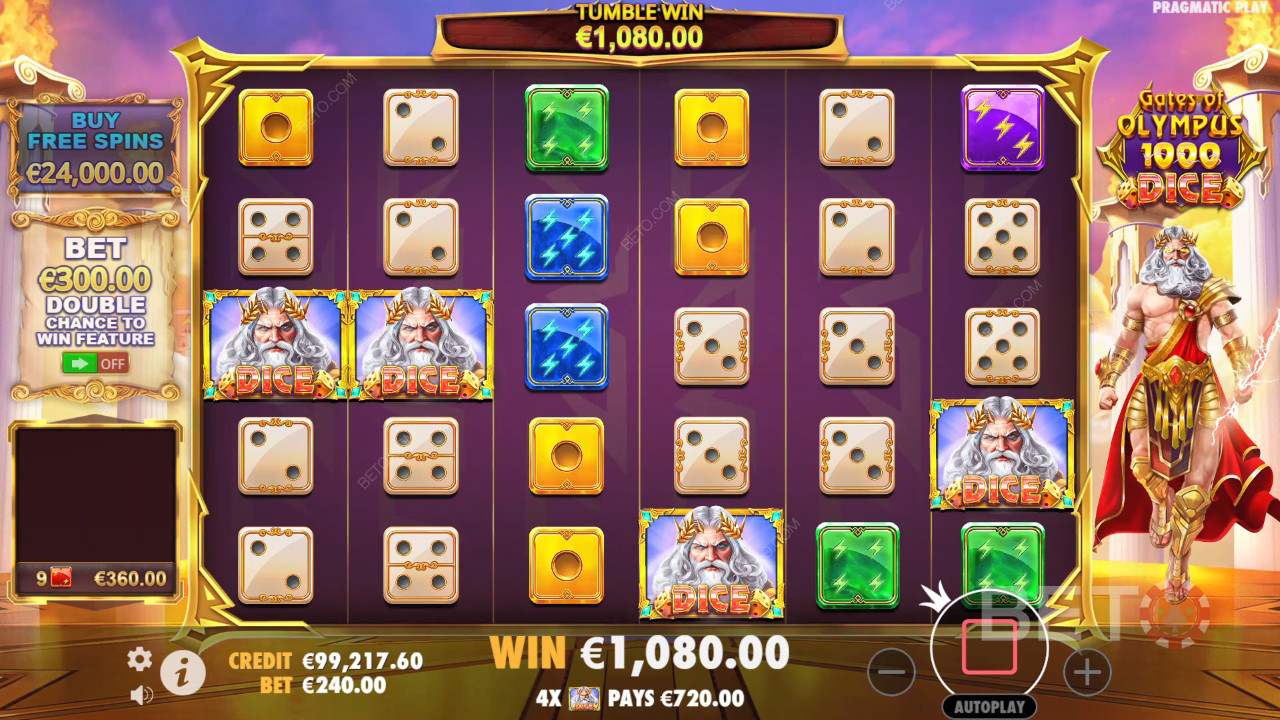 Gates of Olympus 1000 зарове Преглед от BETO Slots