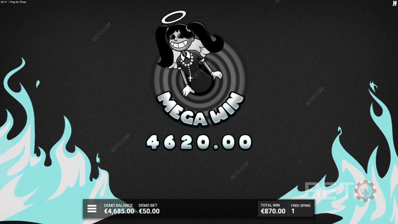 Спечелете 13,333x Вашия залог в слот машината Pray For Three!