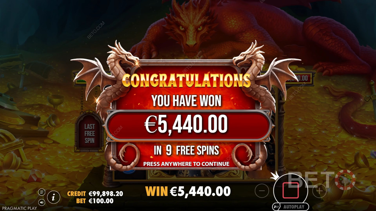 Спечелете 15 000x залога си в онлайн слота Sleeping Dragon!