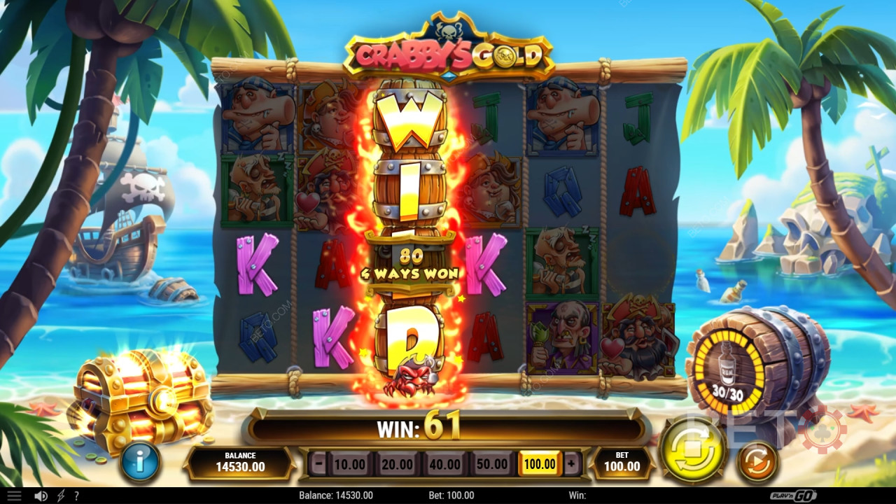 Crabby's Gold Играй Безплатно