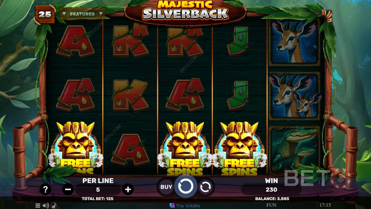 Majestic Silverback Преглед от BETO Slots