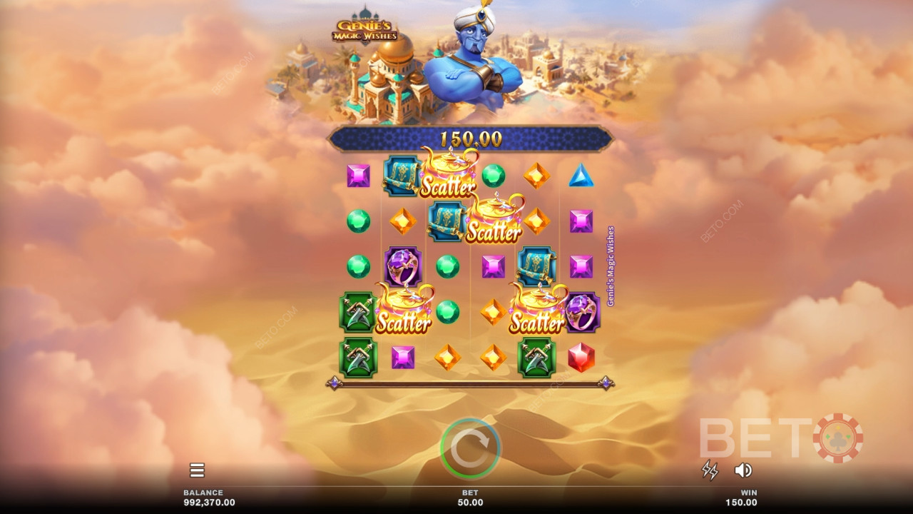 Genie's Magic Wishes Играй Безплатно