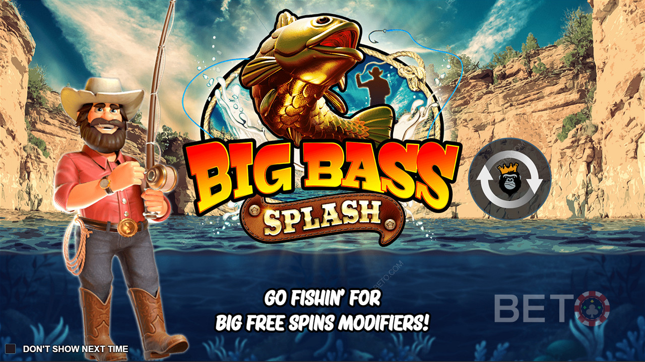 Big Bass Splash е вълнуващ слот, който ще забавлява любителите на риболовните слотове