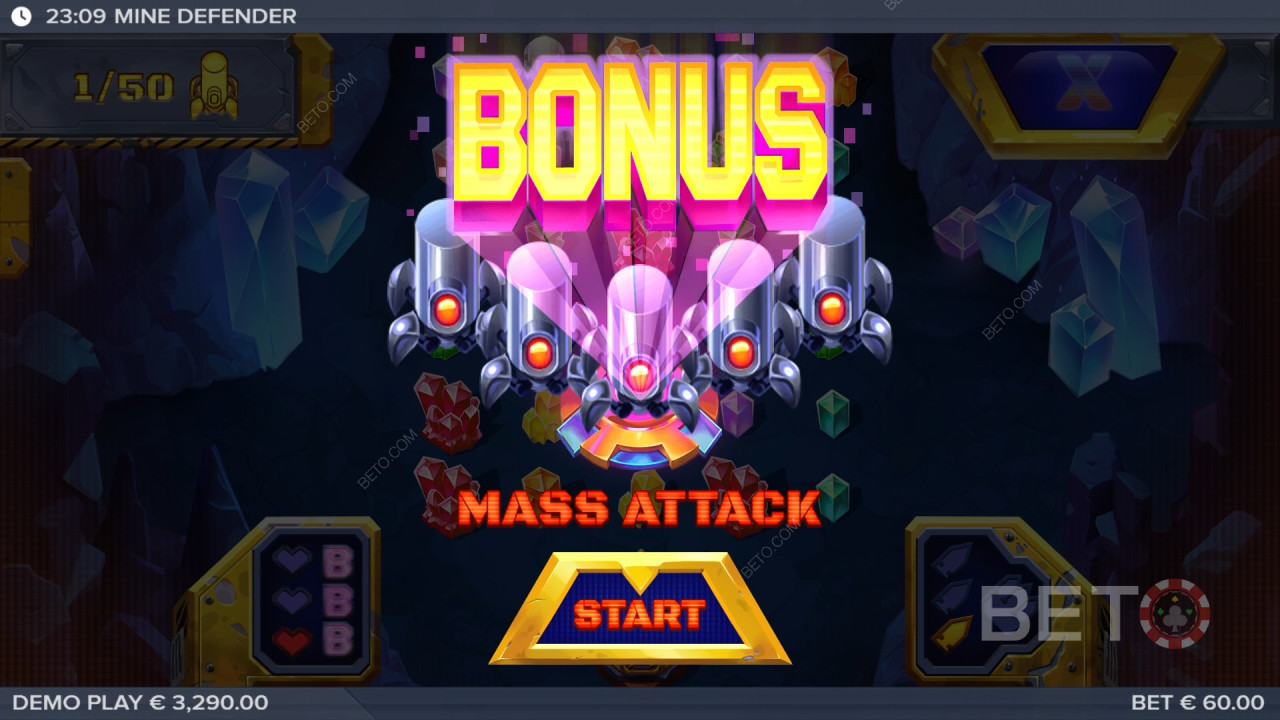 Спечелете 10 000x залога си в слота Mine Defender!