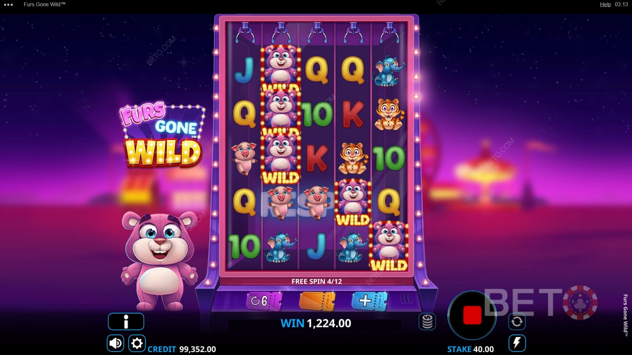 Furs Gone Wild Преглед от BETO Slots