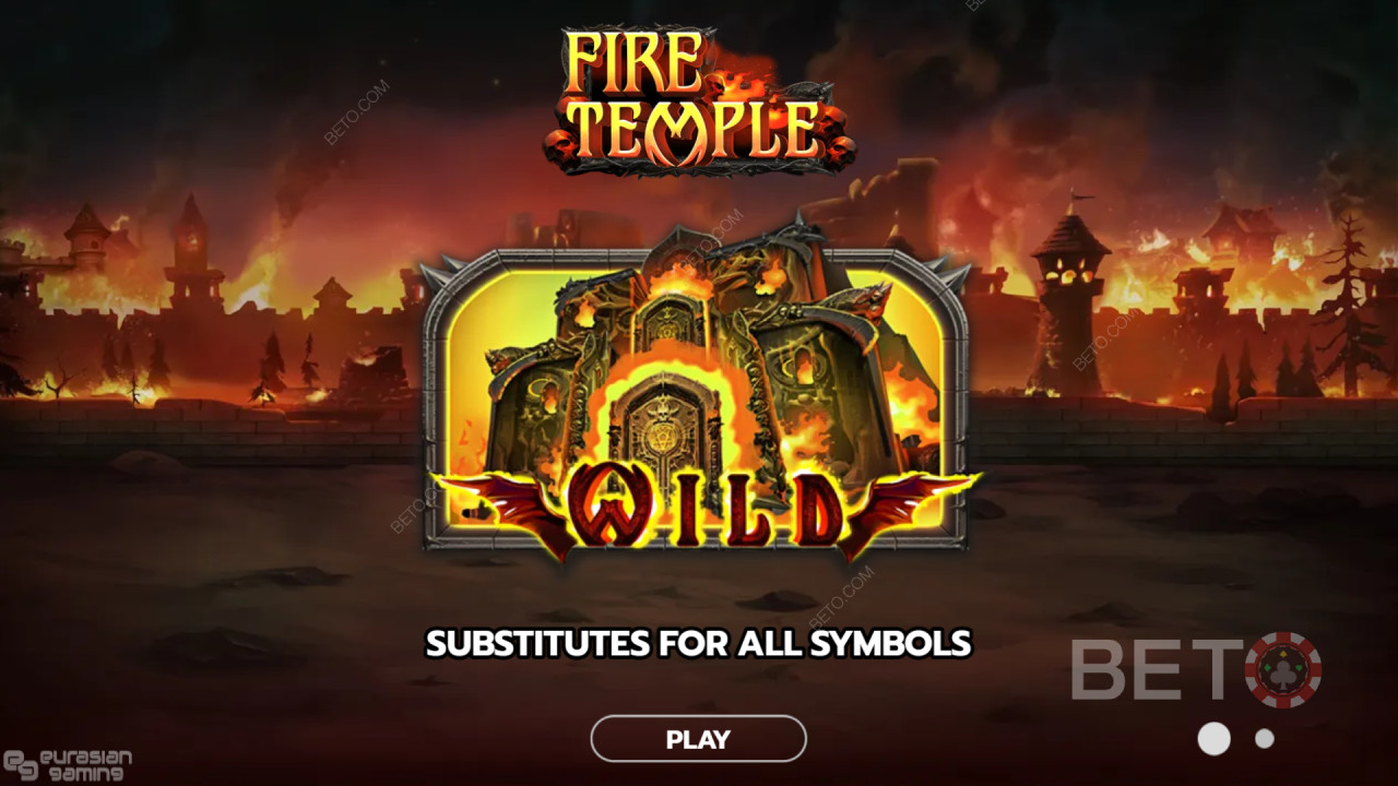 Бонус функции, обяснени в Fire Temple от Eurasian Gaming