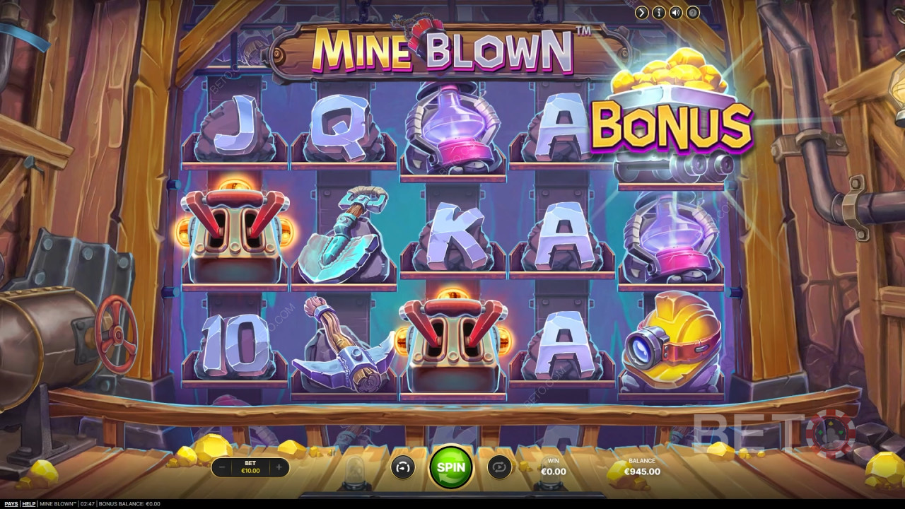 Mine Blown Преглед от BETO Slots