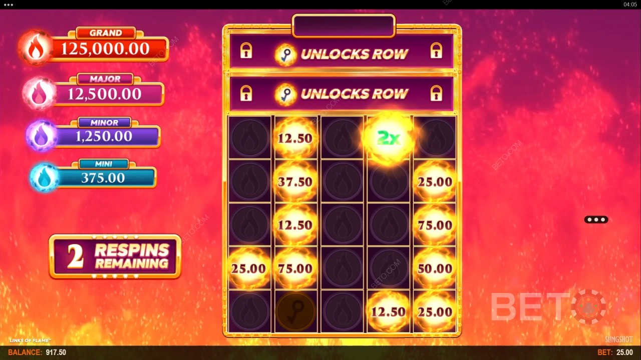 Спечелете 10 000x залога си в слота Links of Flame!