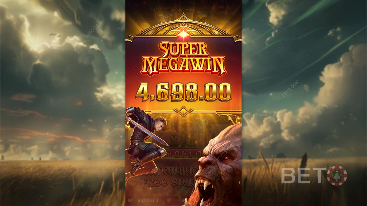 Спечелете 10 000x залога си в слота Jack the Giant Hunter онлайн!