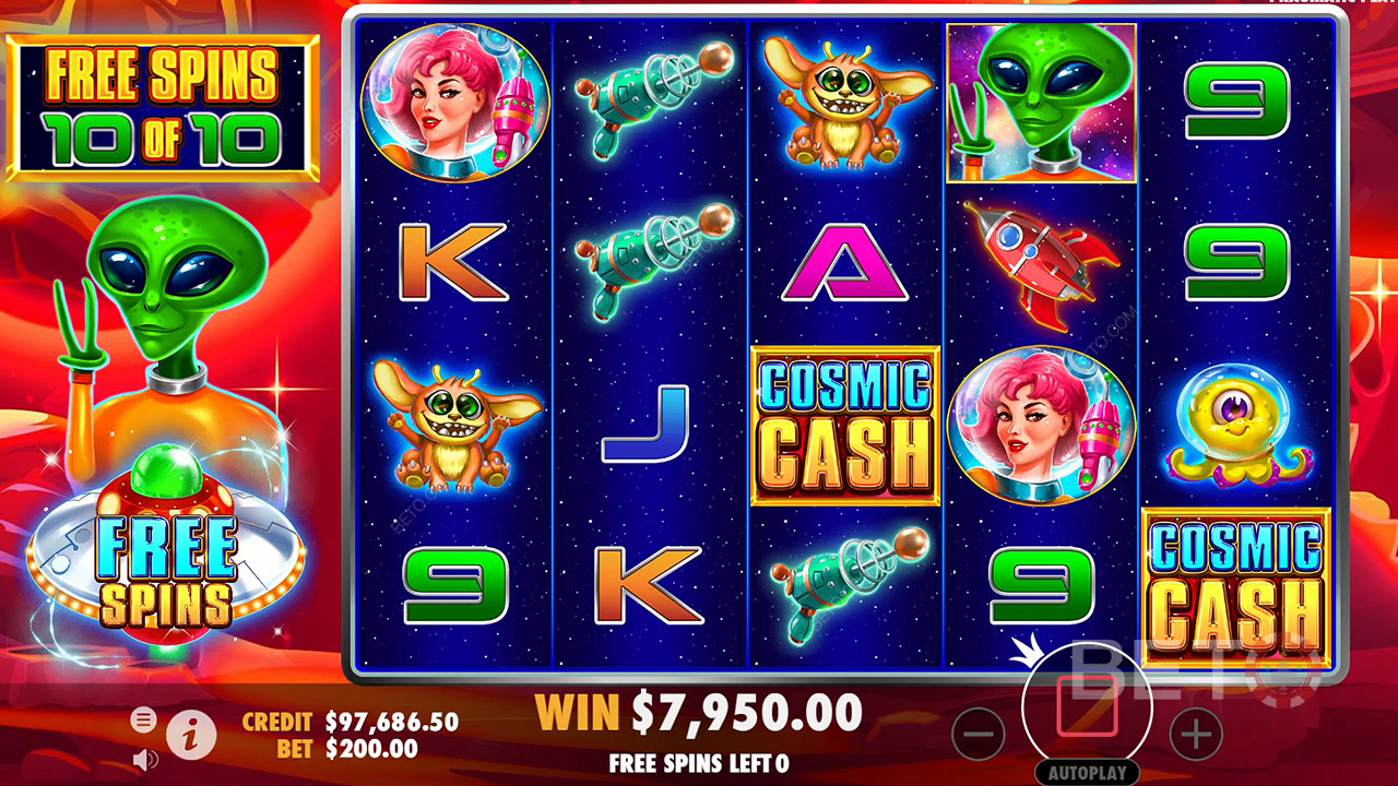 Cosmic Cash Играй Безплатно