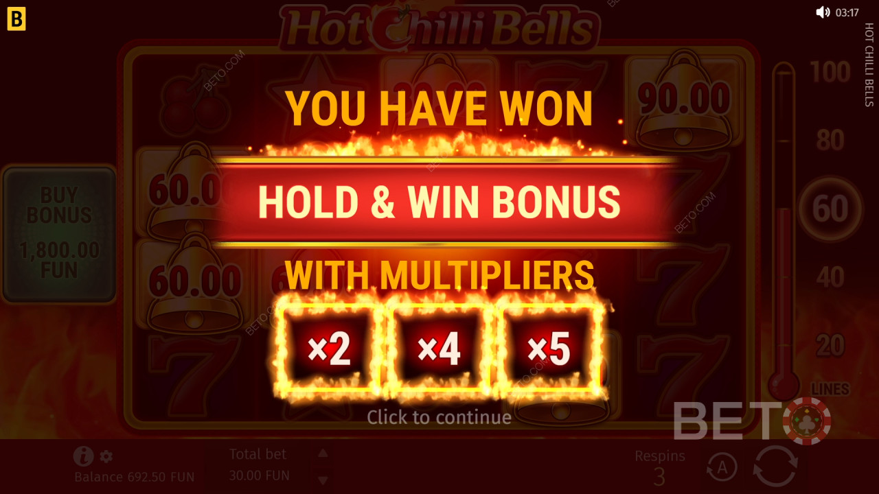 Бонус функции, обяснени в Hot Chilli Bells от BGaming