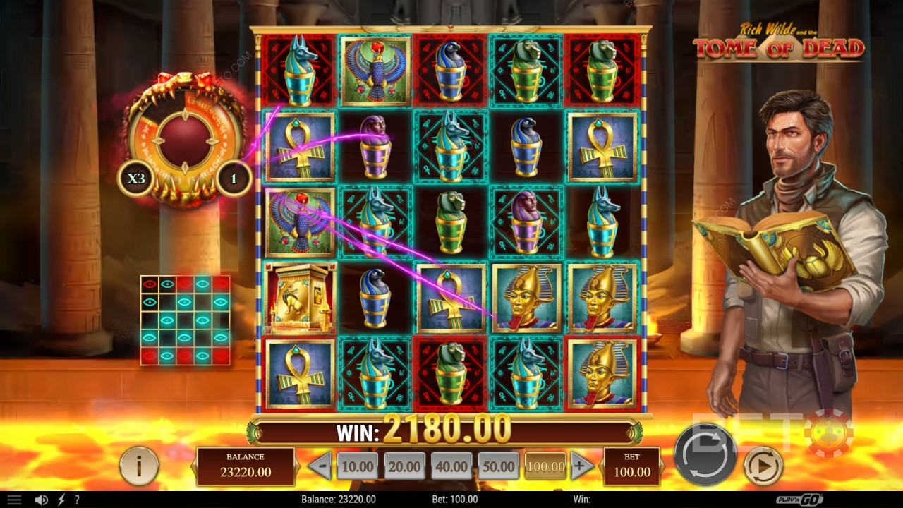 Рич Уайлд и томчето на мъртвите Преглед от BETO Slots