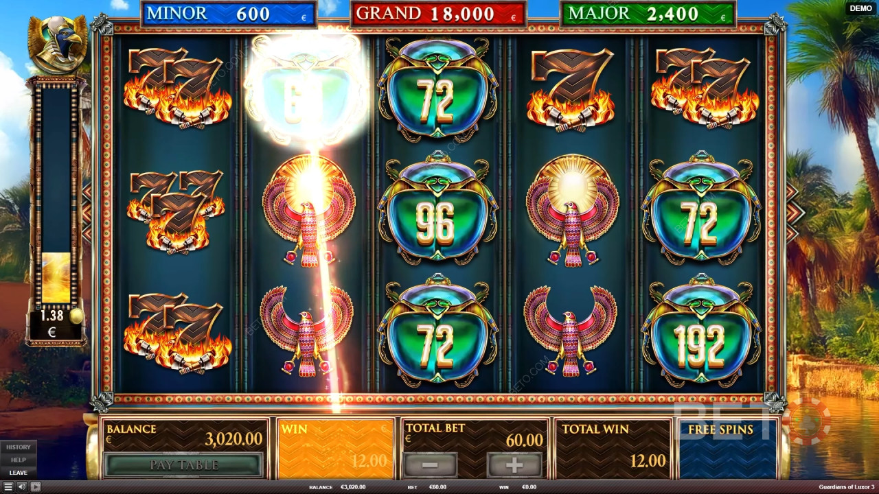 Рецензия за „Guardians of Luxor 3“ от BETO Slots