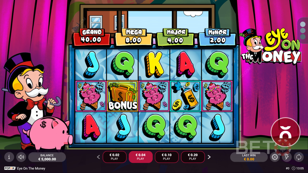 Как се играе Eye on the Money на Popok Gaming