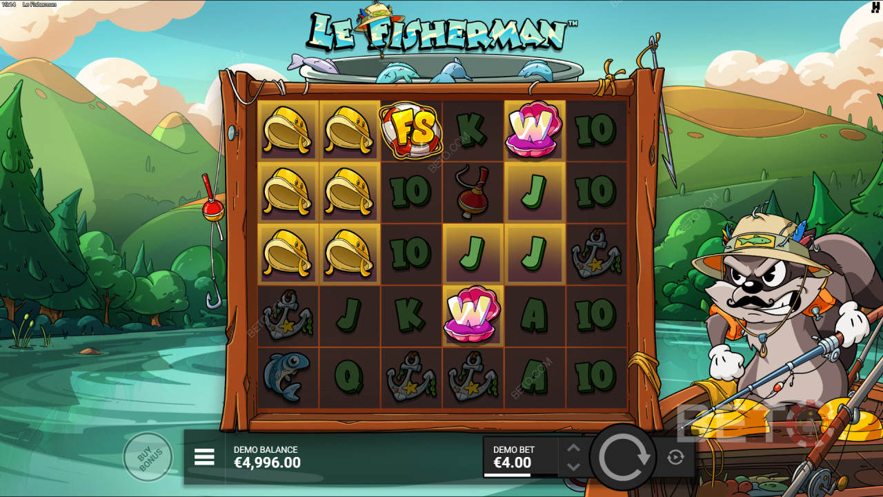 Бонус функции, обяснени в Le Fisherman от Hacksaw Gaming