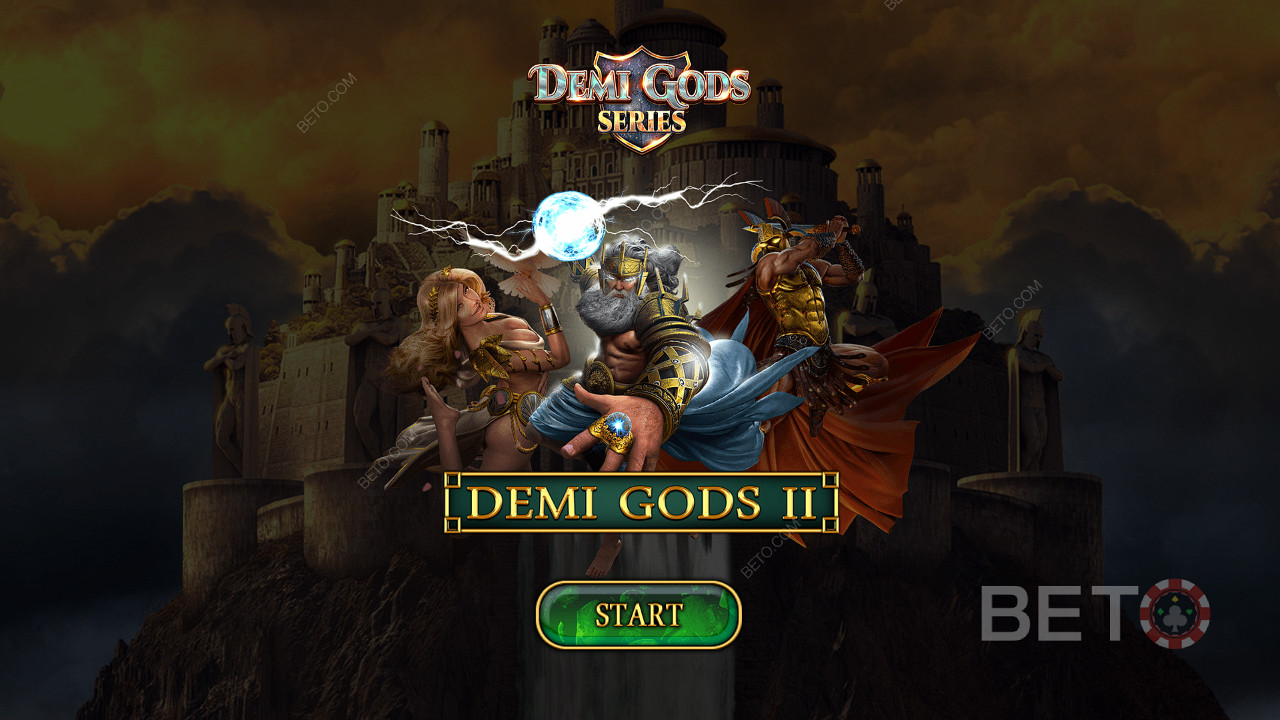 Насладете се на различни видове безплатни завъртания и множители на печалбите в играта Demi Gods 2