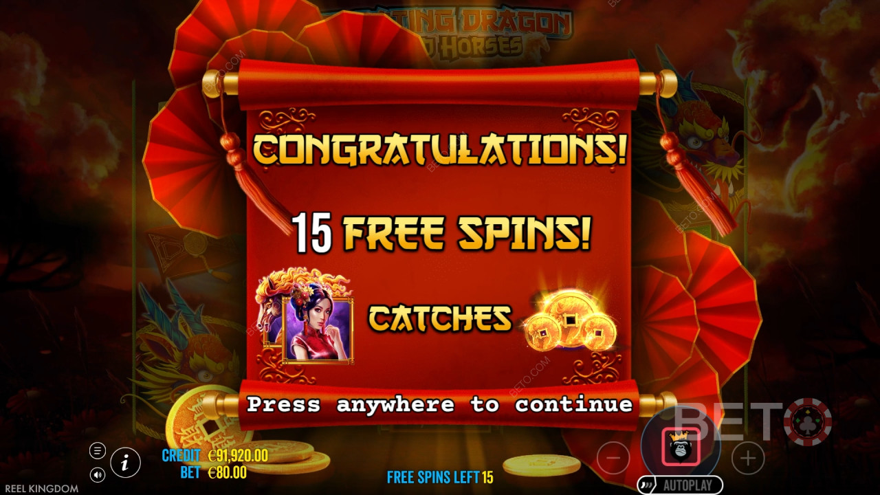 Floating Dragon Wild Horses Играй Безплатно