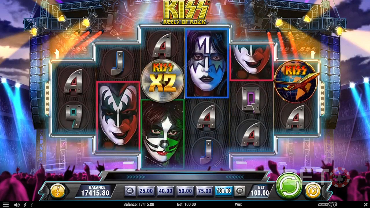 KISS Reels of Rock Играй Безплатно