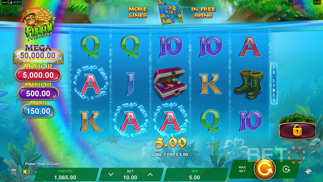 Спечелете 5000x залога си във видео слота Fishin