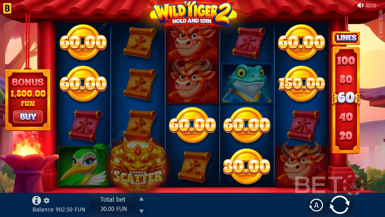 Рецензия за „Wild Tiger 2“ от BETO Slots