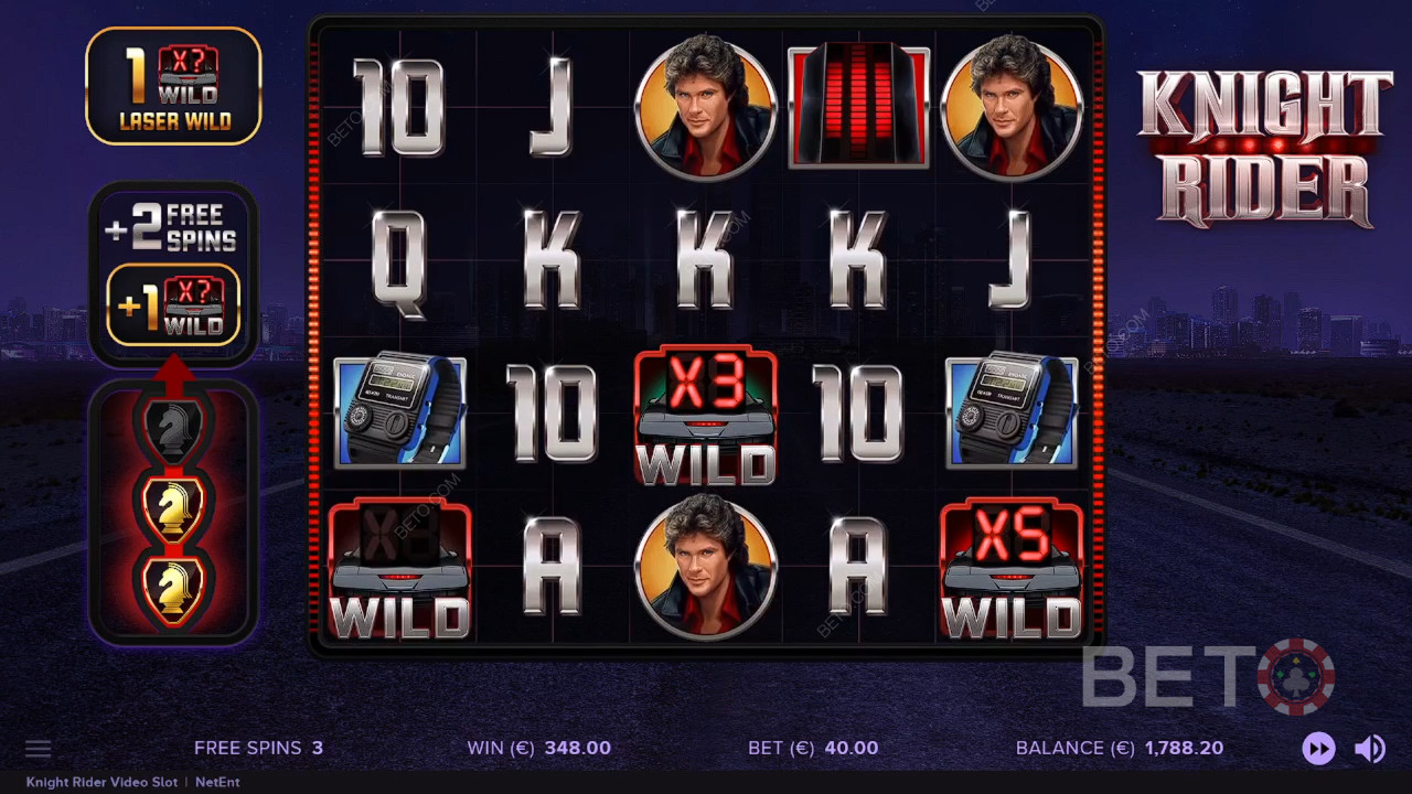Knight Rider Преглед от BETO Slots