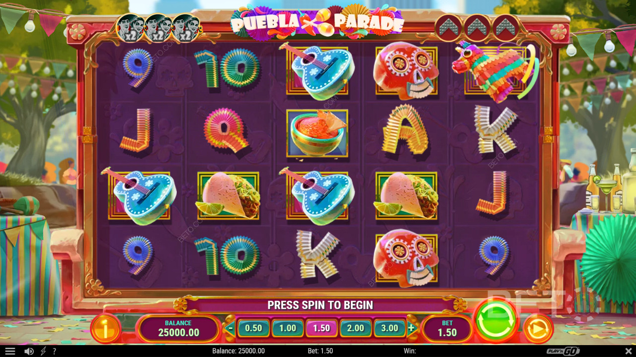 Puebla Parade Преглед от BETO Slots