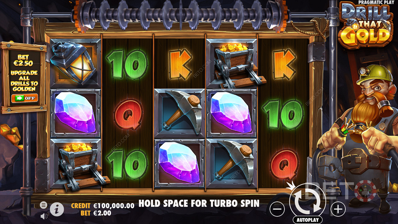 Преглед на пробиване на злато от BETO Slots