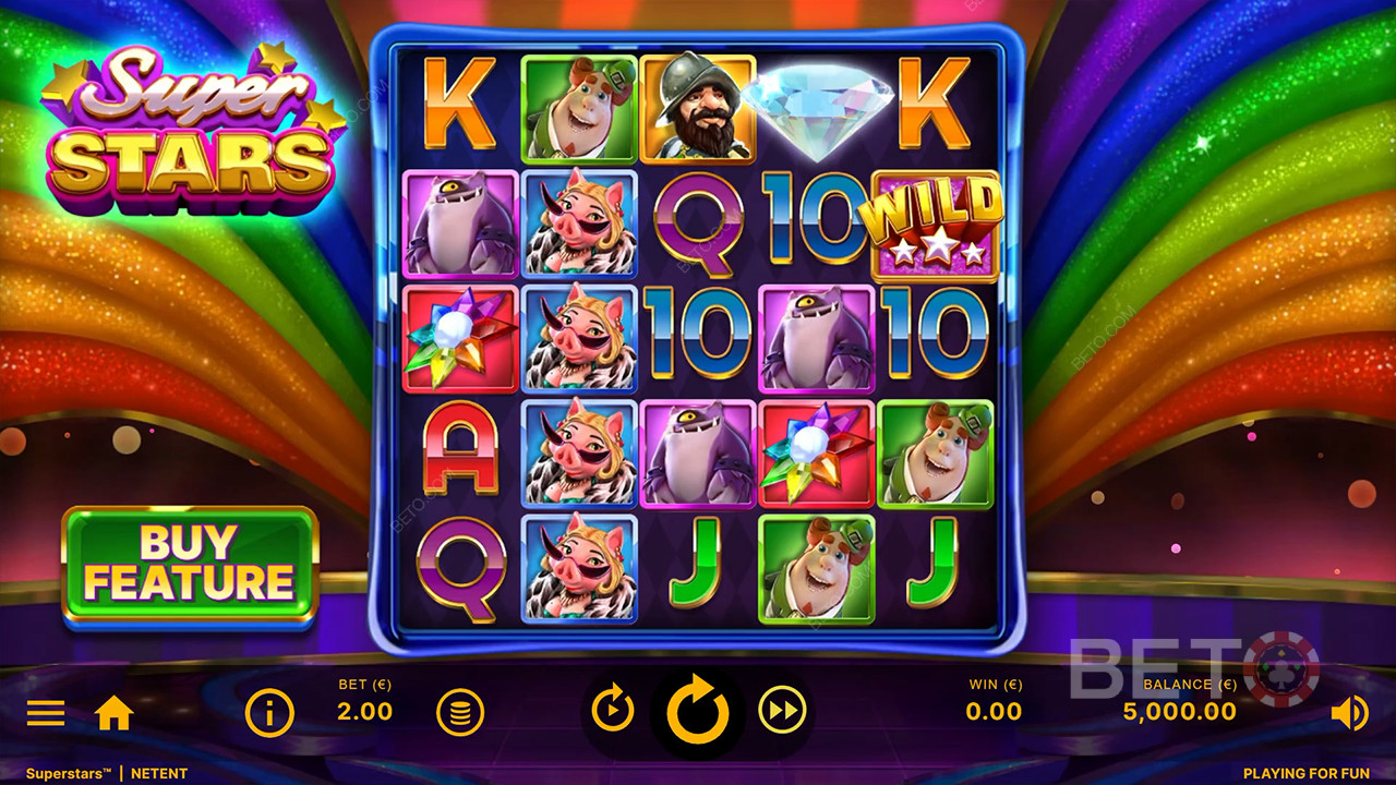 Superstars Преглед от BETO Slots