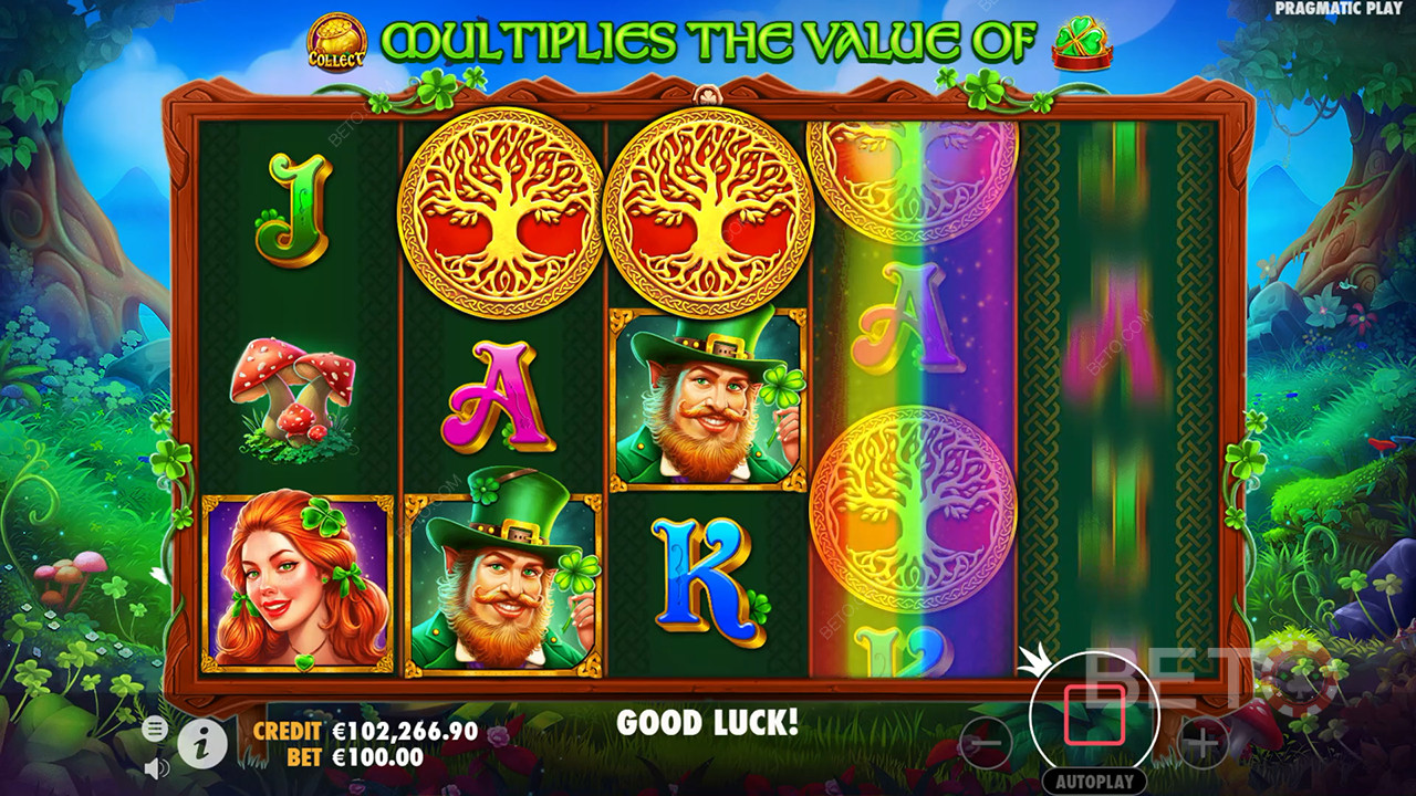Бонус функции, обяснени в Clover Gold от Pragmatic Play