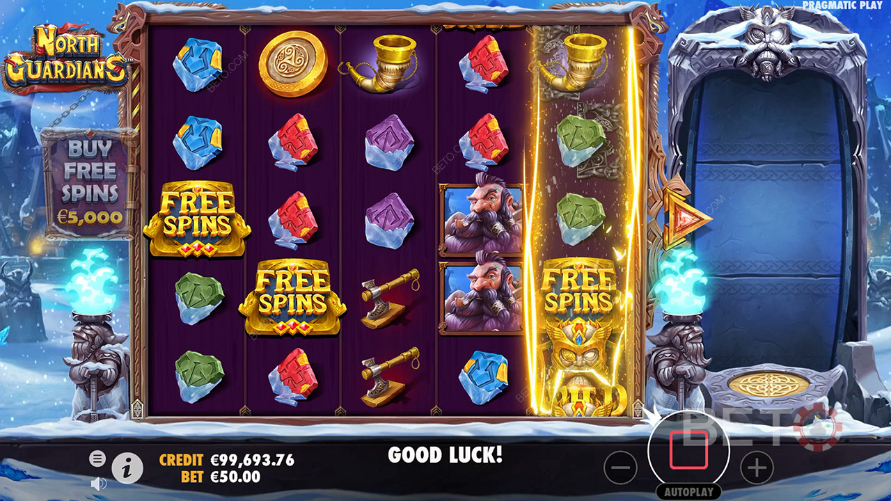 Северните пазители Преглед от BETO Slots