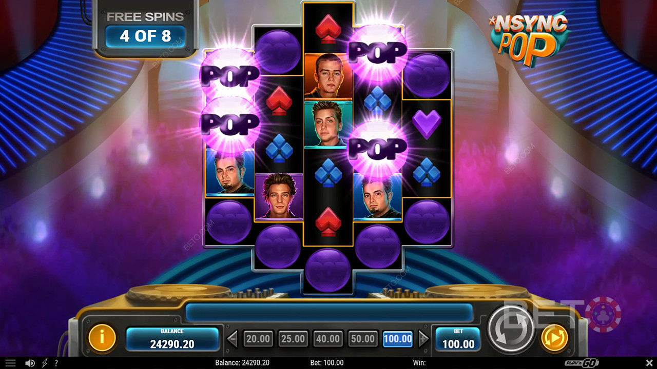 NSYNC Pop Преглед от BETO Slots