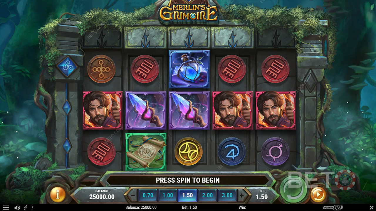 Merlin's Grimoire Играй Безплатно