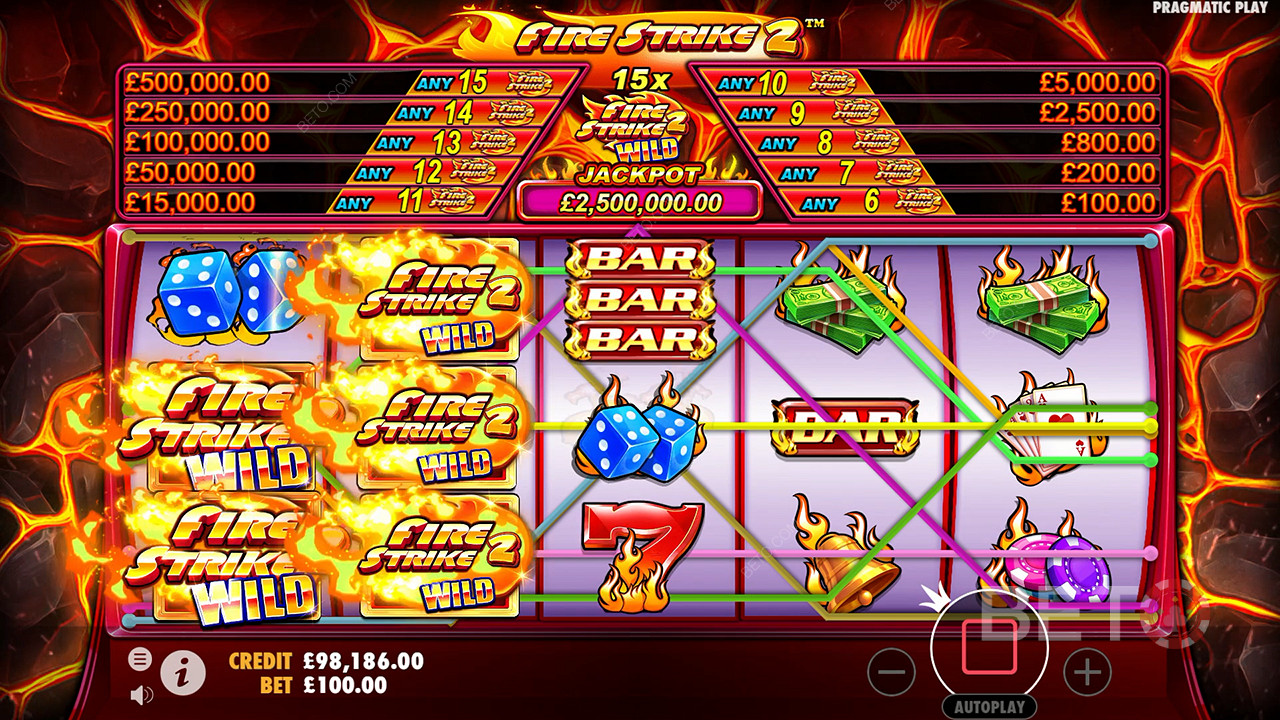 Fire Strike 2 Преглед от BETO Slots