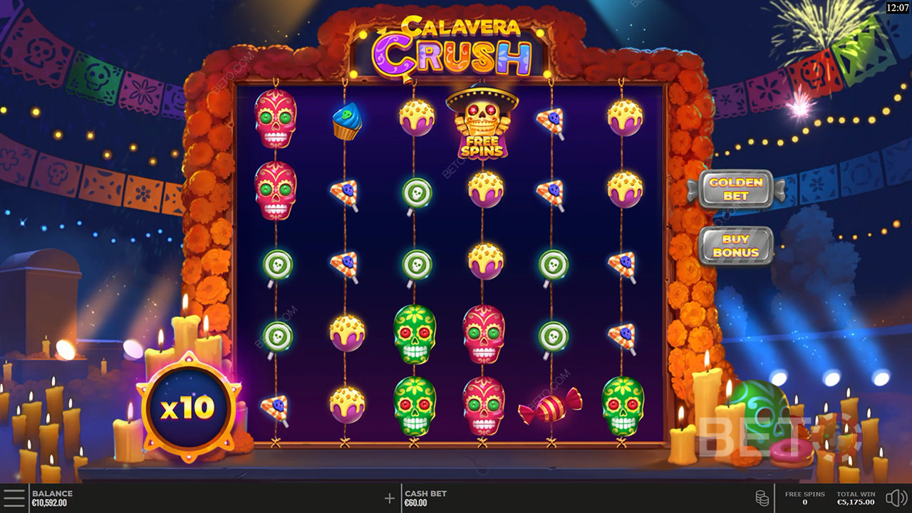 Calavera Crush Преглед от BETO Slots