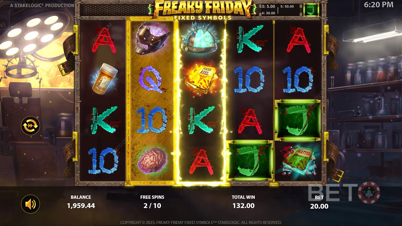 Freaky Friday Фиксирани символи Преглед от BETO Slots