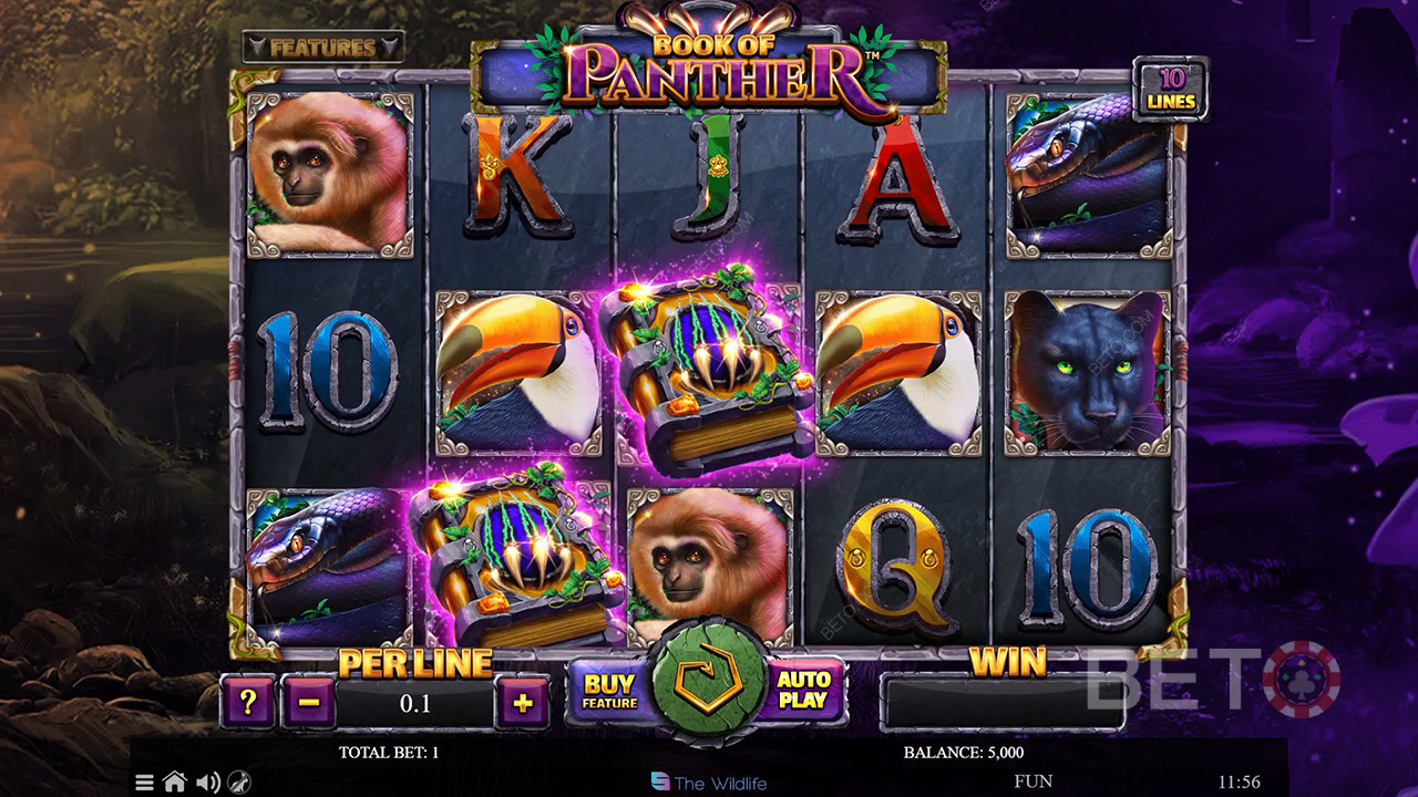 Книгата на Panther Преглед от BETO Slots