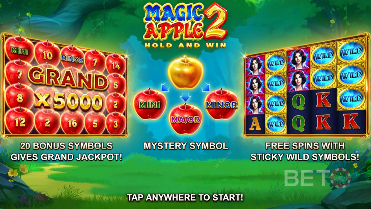 Бонус функции, обяснени в Magic Apple 2 от Booongo