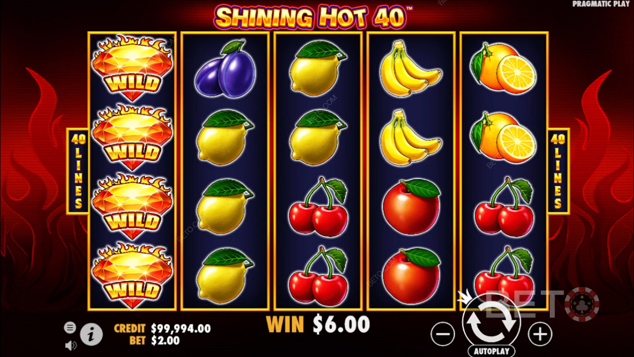 Shining Hot 40 Преглед от BETO Slots
