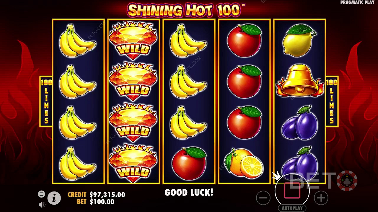 Shining Hot 100 Преглед от BETO Slots