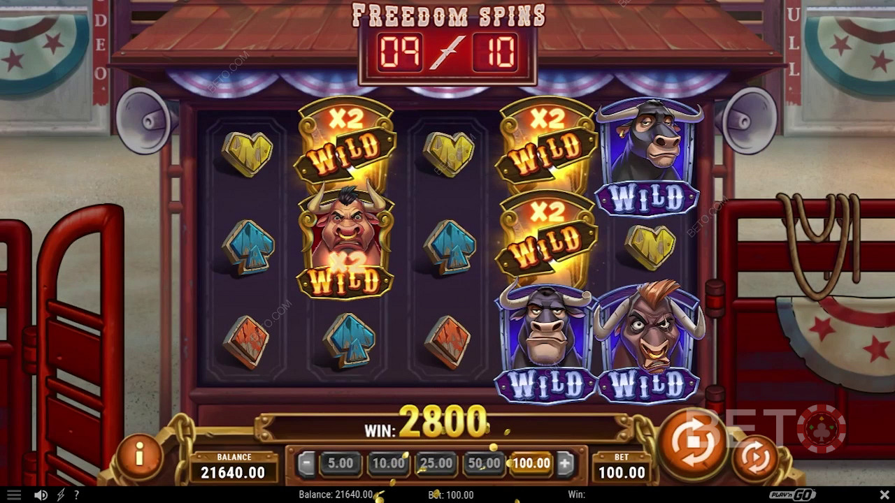 Bull in a Rodeo Играй Безплатно